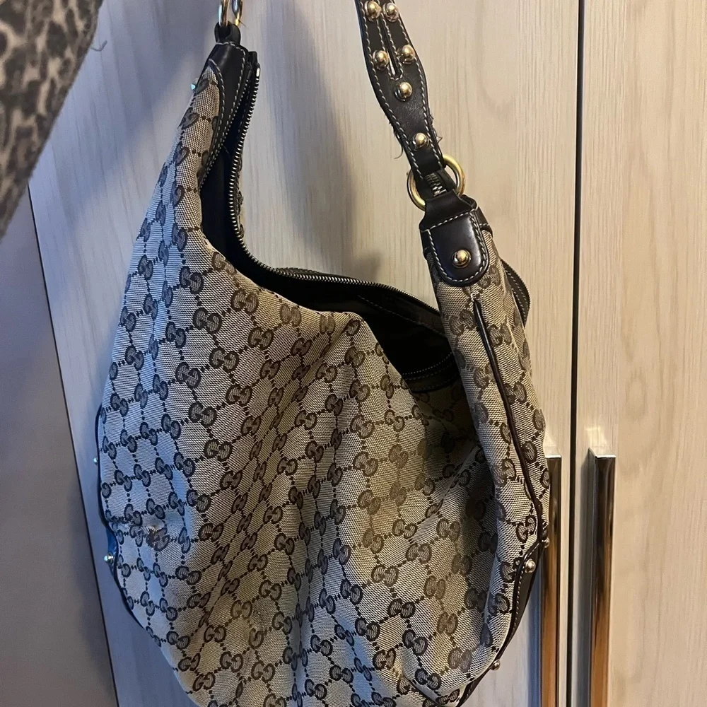 Gucci Monogram Hobo